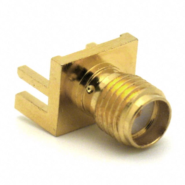 132255 CONN SMA RCPT STR 50OHM EDGE MNT