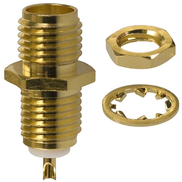 132137 CONN SMA RCPT STR 50 OHM SOLDER