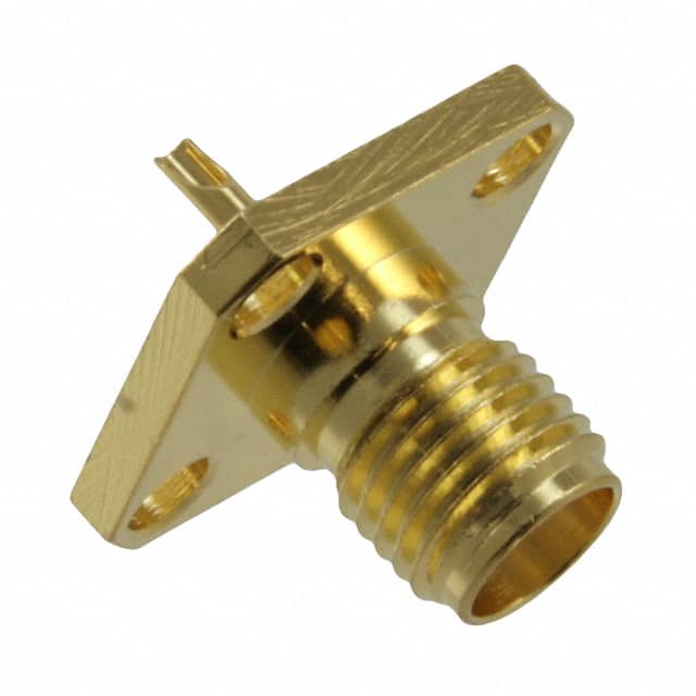 132142 CONN SMA RCPT STR 50 OHM SOLDER