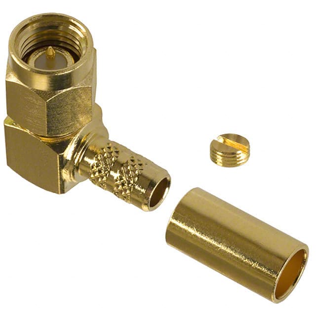 132122 CONN SMA PLUG R/A 50 OHM SOLDER