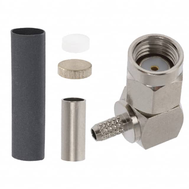 CONREVSMA012 CONN RPSMA PLUG R/A 50OHM SOLDER