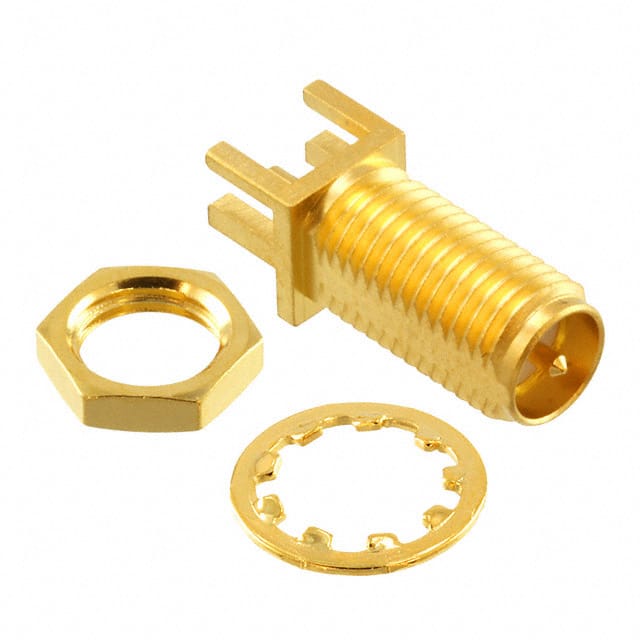 0732513152 CONN RPSMA JCK STR 50OHM EDGEMNT