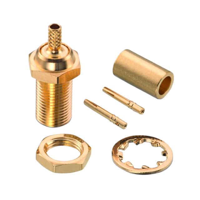 60626421110420 MCX STRAIGHT BULKHEAD JACK, CRIM