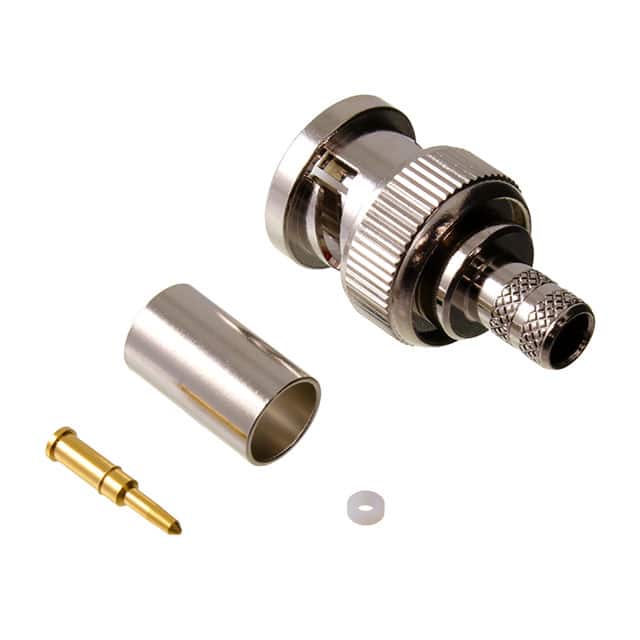 031-6861 BNC STRAIGHT CRIMP PLUG FOR LMR-