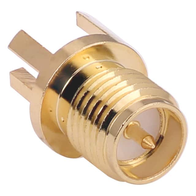 CONREVSMA003.062-G CONN RPSMA RCPT STR 50OHM EDGEMT