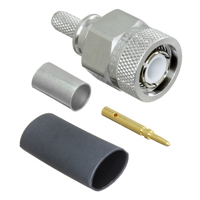 TC-195-TM-X CONN TNC PLUG STRAIGHT CRIMP