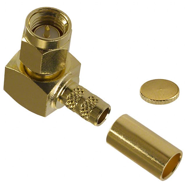 132235 CONN SMA PLUG R/A 50 OHM SOLDER