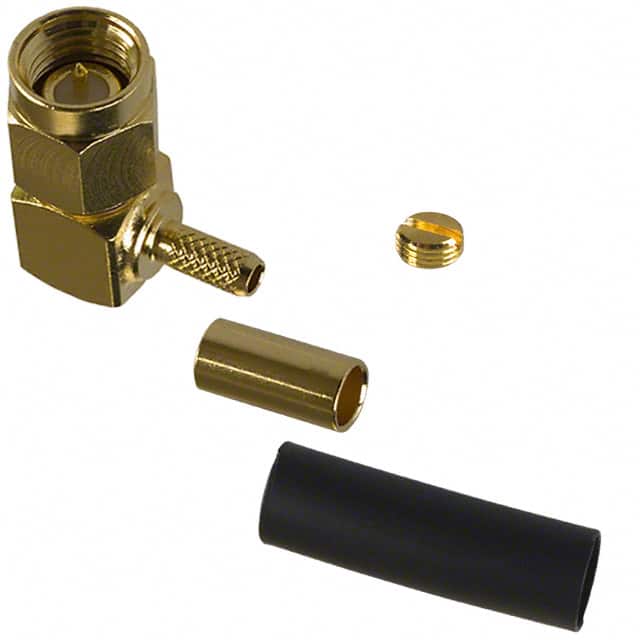 132182 CONN SMA PLUG R/A 50 OHM SOLDER