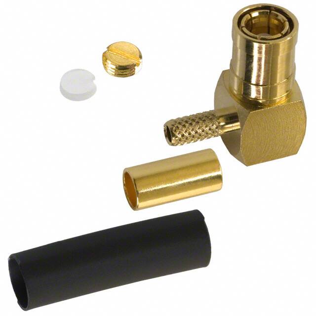 142176-75 CONN MINI SMB PLUG R/A 75 OHM
