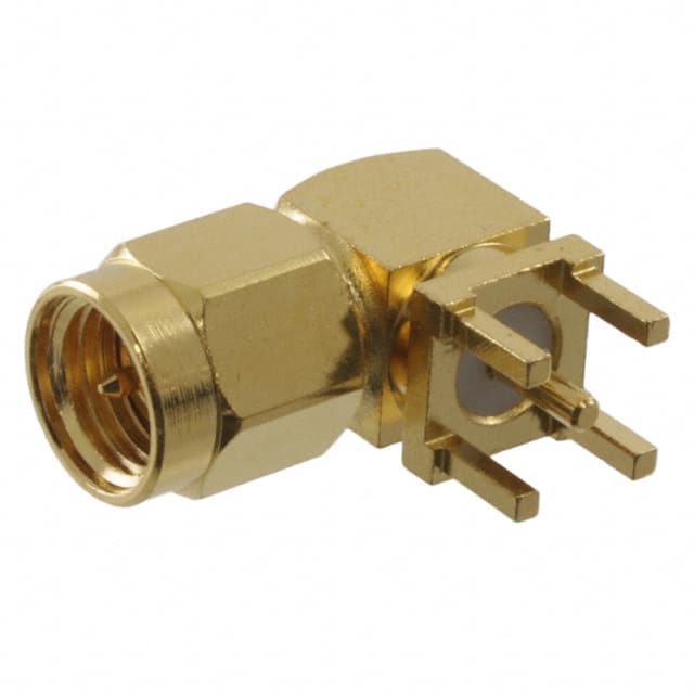 132135 CONN SMA PLUG R/A 50 OHM PCB