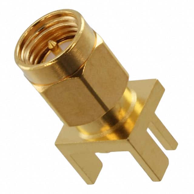 132413 CONN SMA RCPT STR 50OHM EDGE MNT