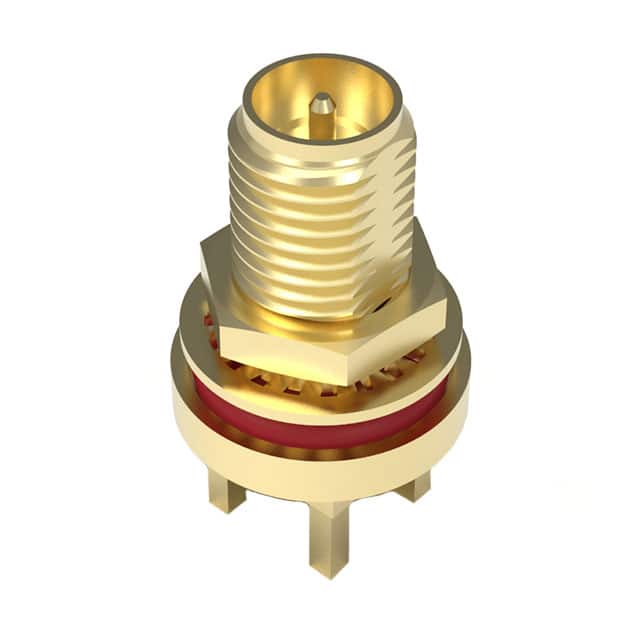 RFPC-SMA17-FN RP SMA PCB MOUNT STRAIGHT BULKHE