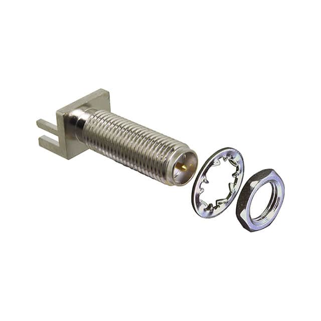 CONREVSMA003.062-L CONN RPSMA RCPT STR 50OHM EDGEMT
