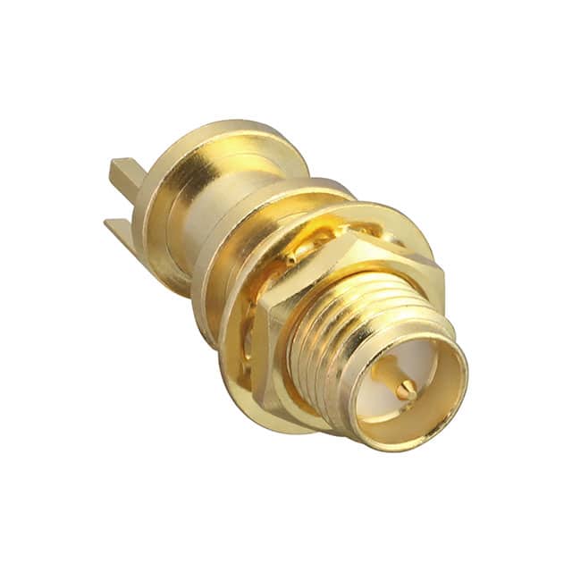 CONREVSMA006.062-G CONN RPSMA RCPT STR 50OHM EDGEMT