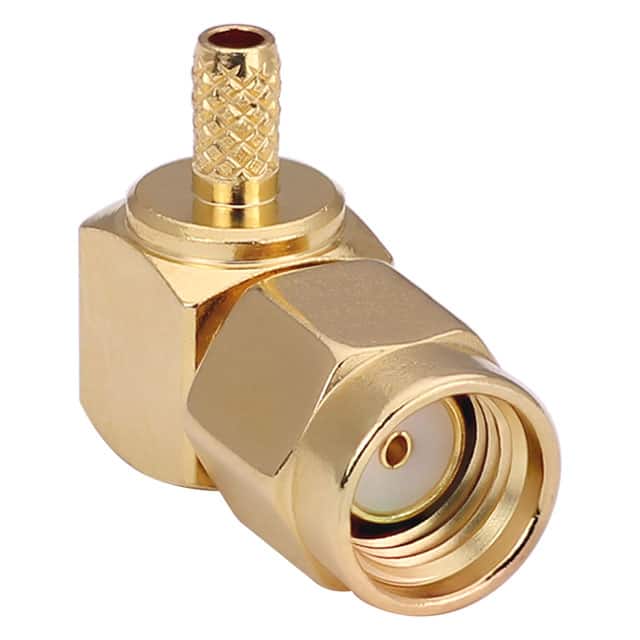 CONREVSMA012-G CONN RPSMA PLUG R/A 50OHM SOLDER