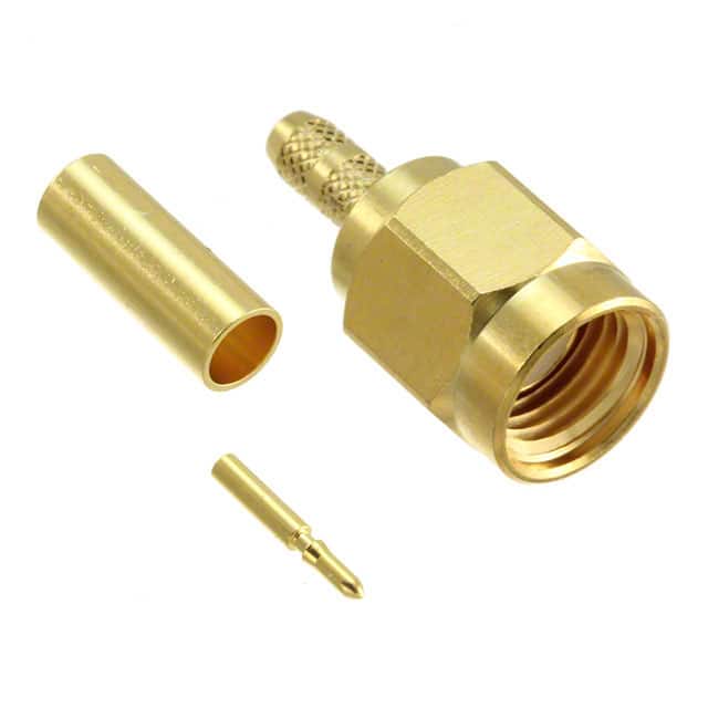 910A204M CONN SMA PLUG STR 50 OHM SOLDER