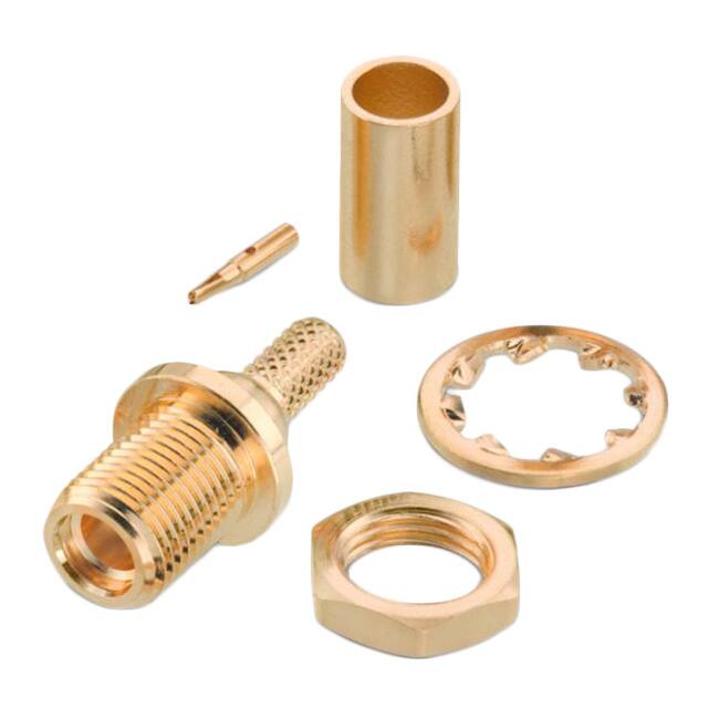 66026421110320 MMCX STRAIGHT BULKHEAD JACK, CRI