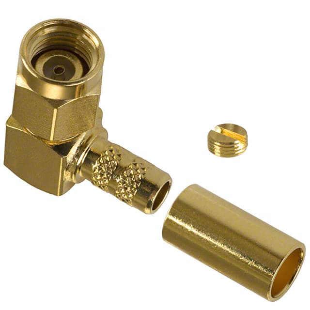 132122RP CONN RPSMA PLUG R/A 50OHM SOLDER
