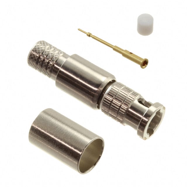 034-1130-12G HD-BNC STRAIGHT CRIMP PLUG FOR B