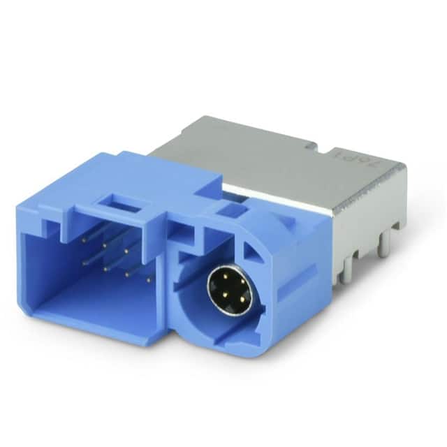 R41-A691C CONN HSD 4+8 NORMAL RIGHT-ANGLE