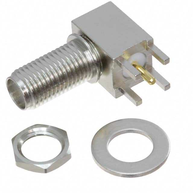 142-0701-507 SMA JACK, RA, BLKHD, PC MOUNT, N