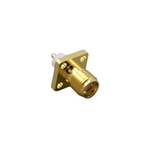 0732513890 SMA JACK, 4 HOLE FLANGE, CANDLES