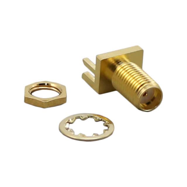 0732511291 SMA JACK, END LAUNCH, BULKHEAD