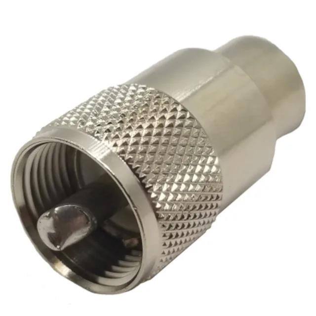 USM2T1ND-213 UHF PLUG STRAIGHT CRIMP 50 OHM