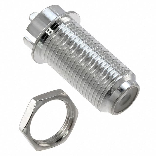 VF312 CONN F JACK STR 75 OHM EDGE MNT
