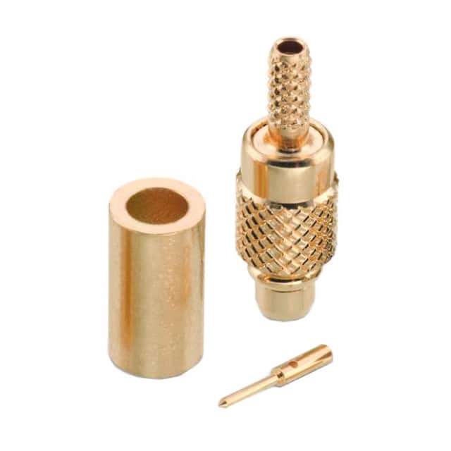 66046011210420 MMCX STRAIGHT PLUG, CRIMP TYPE F