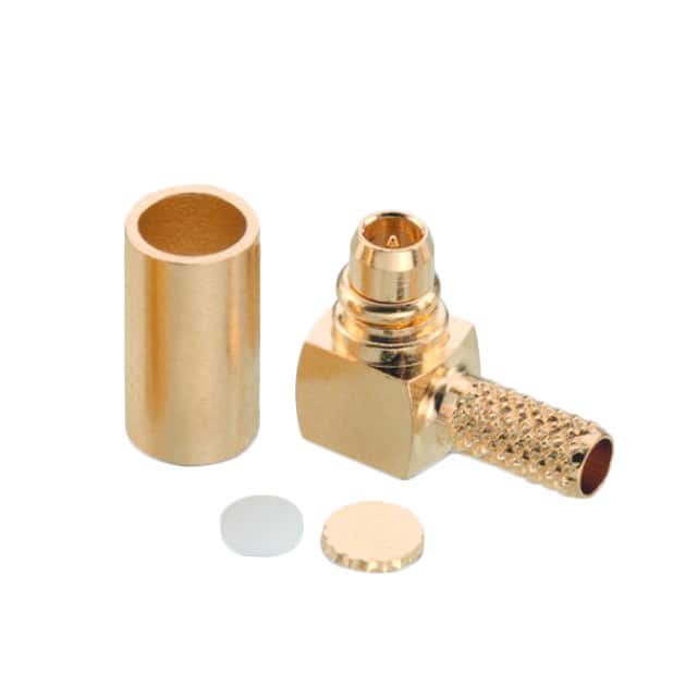 66036011210320 MMCX RIGHT ANGLE PLUG, CRIMP TYP