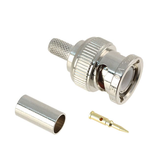 310A205F CONN BNC PLUG STR 50 OHM CRIMP