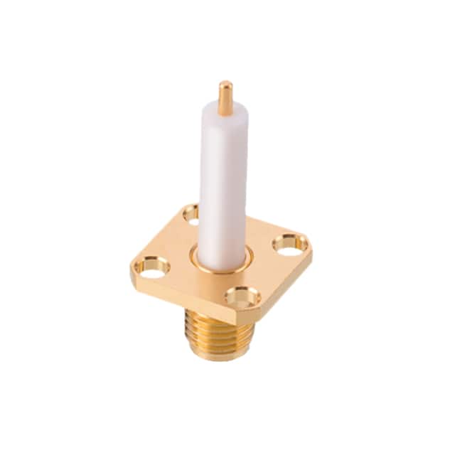 60312422114522 SMA PANEL JACK 4-HOLE FLANGE STR