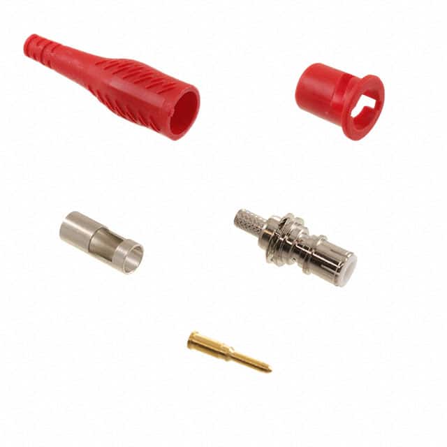 73104-2 INSUL BNC (M) CONNCTR/50 OHM RED