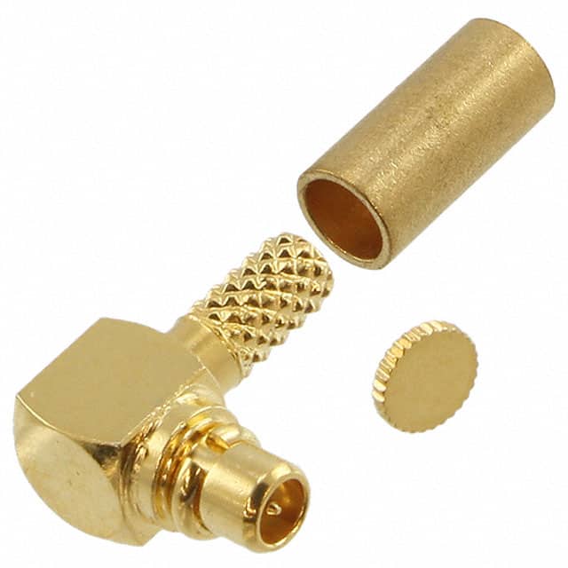 908-43500 CONN MMCX PLUG R/A 50 OHM SOLDER