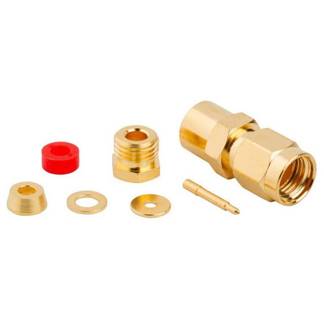 132124 CONN SMA PLUG STR 50OHM SOLDER