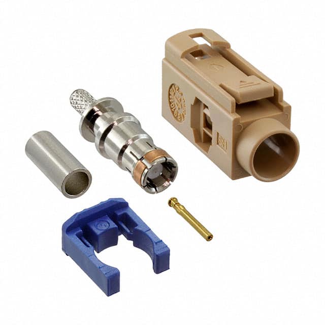 RF55-34I-T-02-50-SH FAKRA JACK SMB TYPE: STRAIGHT FO