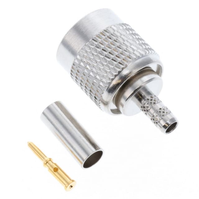 122457 TNC STRAIGHT CRIMP PLUG FOR RG-1
