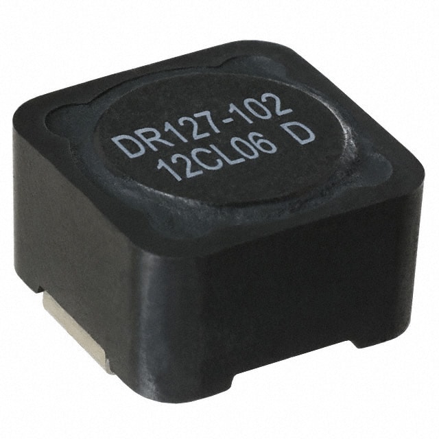 DR127-102-R FIXED IND 1MH 610MA 1.66 OHM SMD