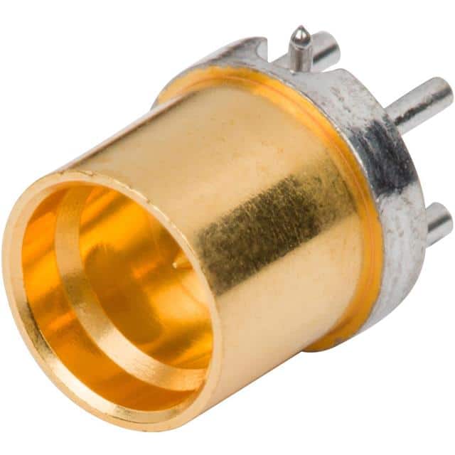1211-40080 SMP MALE PCB THRU-HOLE CONNECTOR