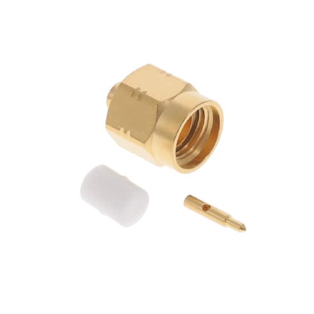 R124052003W SMA / STRAIGHT PLUG SOLDER TYPE