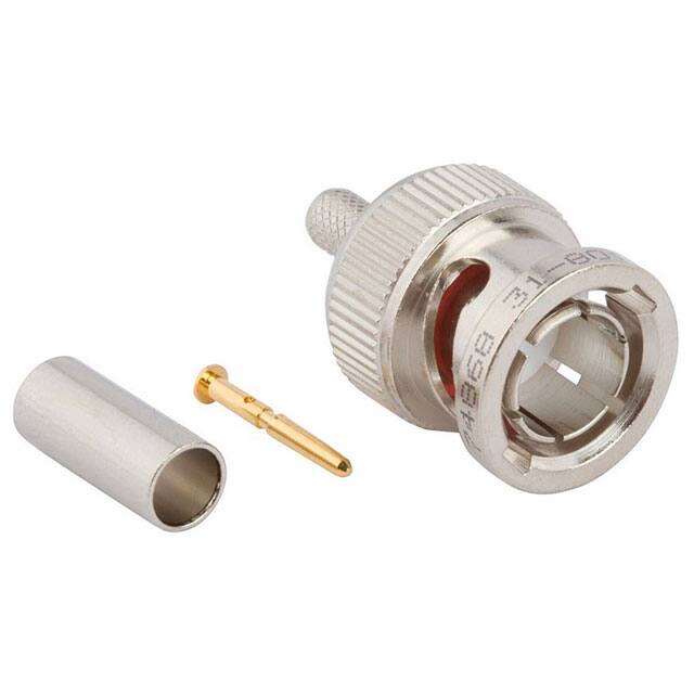 031-80102 CONN BNC PLUG STR 75 OHM CRIMP