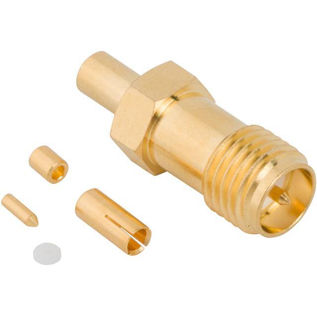 901-10777 RP SMA STRAIGHT CRIMP JACK 1.37