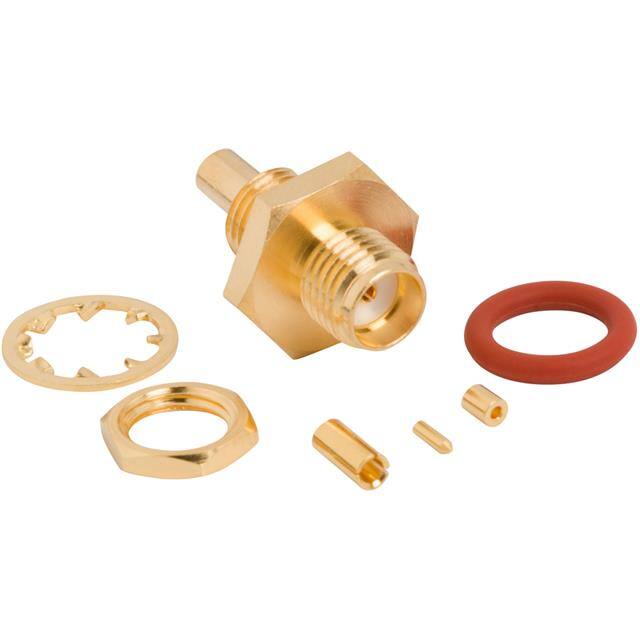 901-10755 SMA STRAIGHT JACK BULKHEAD 1.32