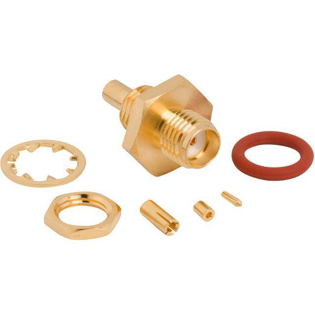 901-10754 SMA STRAIGHT JACK BULKHEAD 1.13