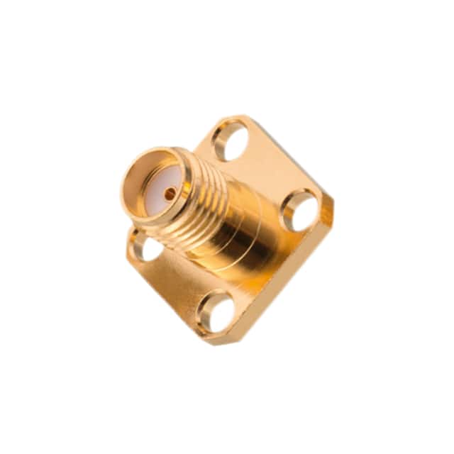 60312522114519 SMA PANEL JACK 4-HOLE FLANGE STR