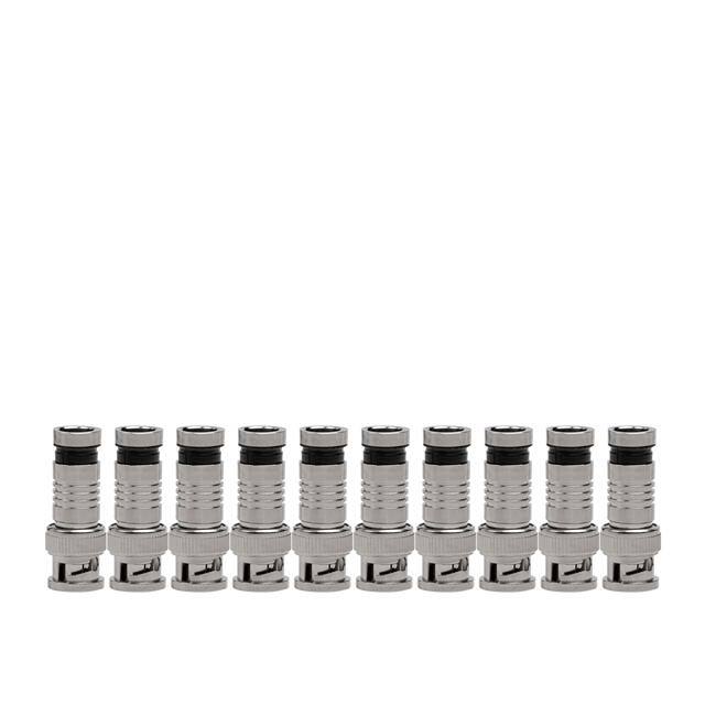 BNC-10 BNC COMPRESSION CONNECTORS (PACK