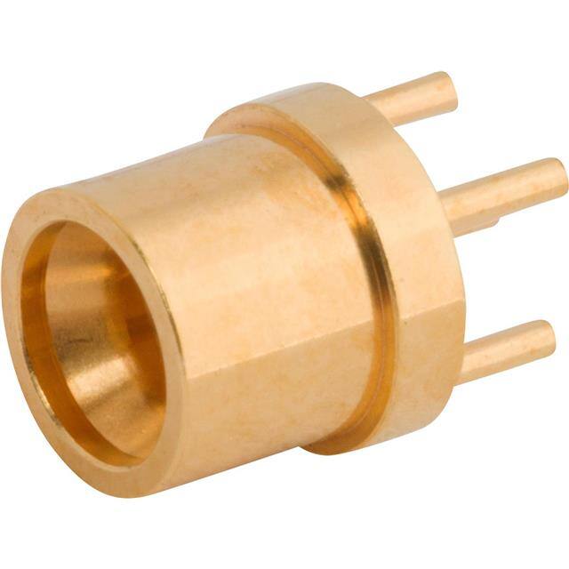 3211-40140 SMPM MALE PCB THRU-HOLE CONNECTO