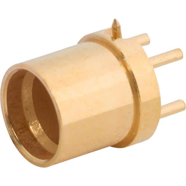 1211-40108 SMP MALE PCB THRU-HOLE CONNECTOR