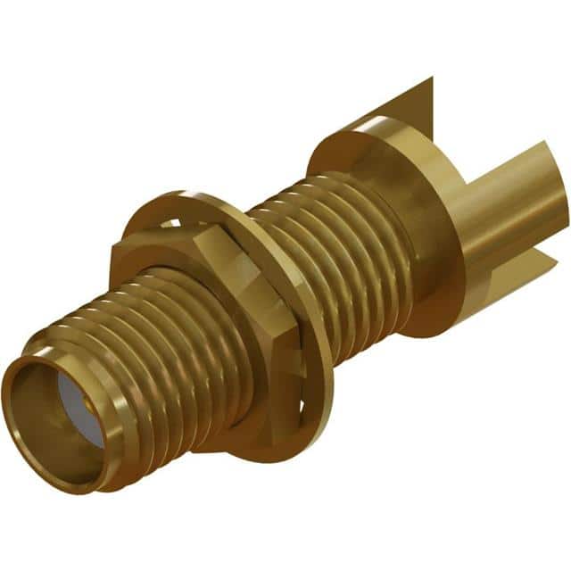 2921-00058 SMA FEMALE BULKHEAD PCB EDGE LAU